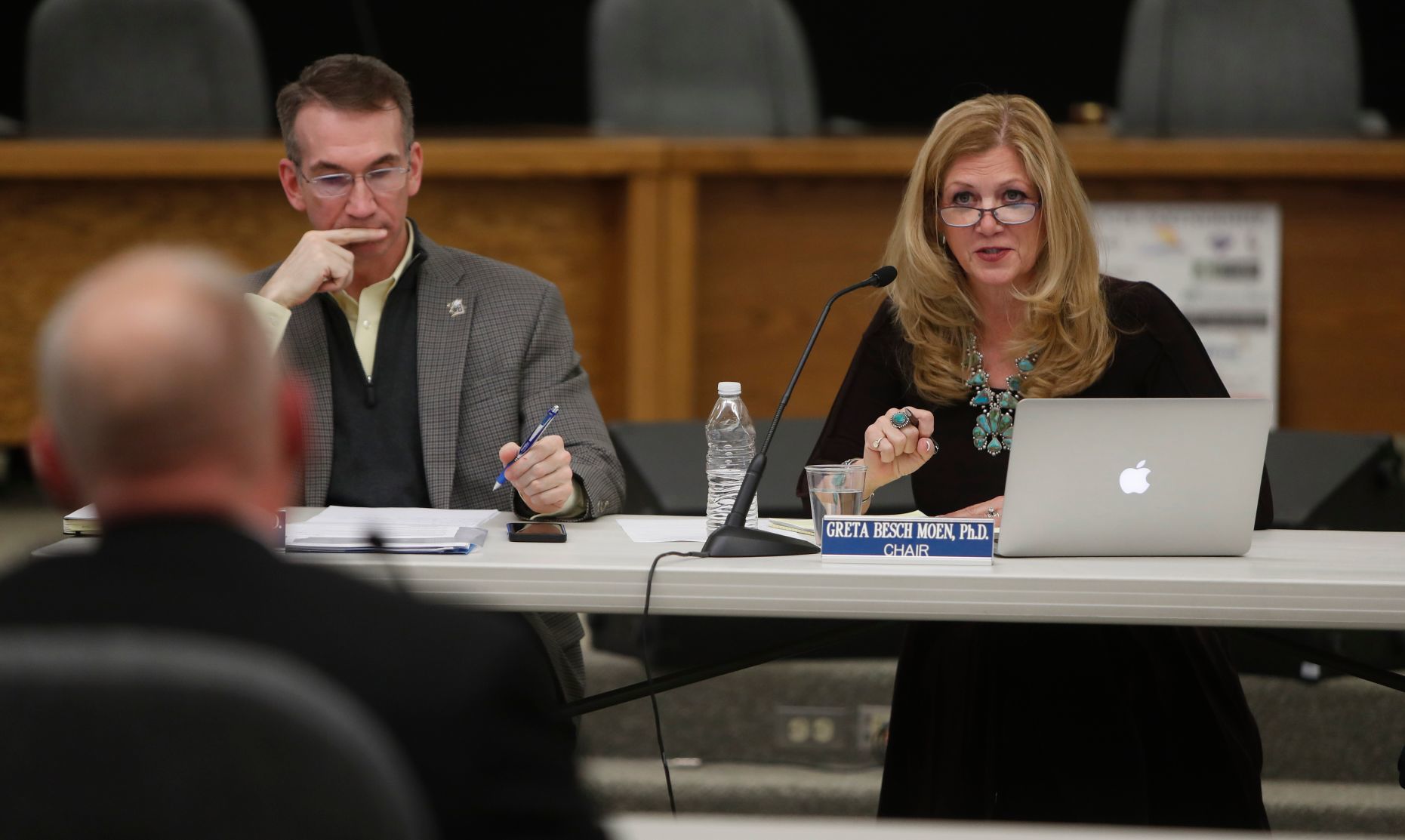 Superintendent candidate Greg Upham